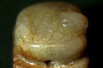 Seal surmounted by a miniature sculpture of a turtle