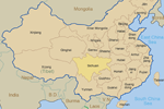 Locator Map of Sichuan